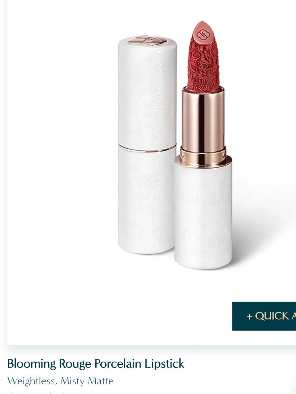 Florasis -Blooming Rouge Porcelain Lipstick - M132